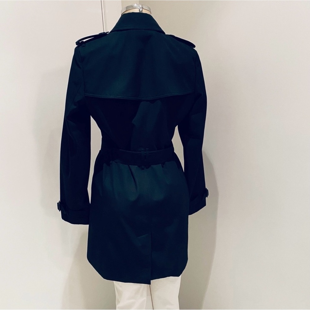 Burberry Navy Trench Coat - Picture 7 of 13